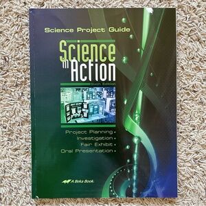 Abeka Science in Action Science Project Guide Book 6th Edition Homeschool